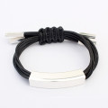 Handmade leather rope 6 colors in stock trendy bracelet 2014